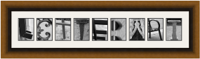 Alphabet Photo Frames