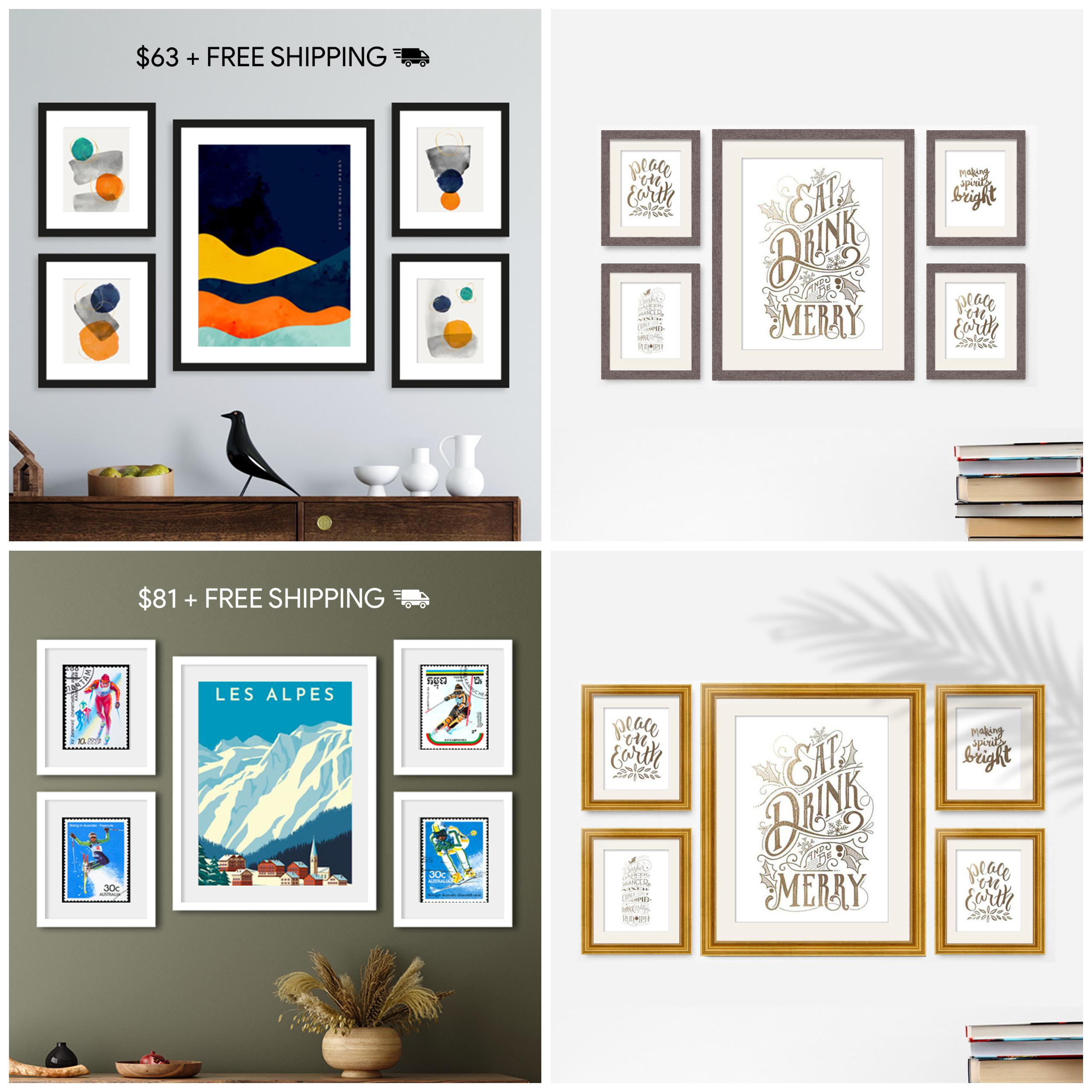 Shop Our Most Affordable Gallery Wall Collection