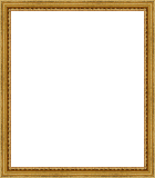 8x10 Gold Foil on Pine Matted Frame