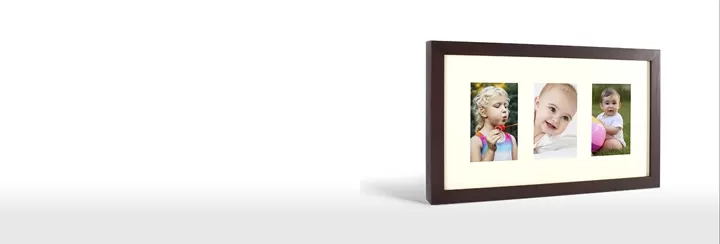 ArtToFrames 4x10 inch Mahogany and Burgundy With Beaded Lip Picture Frame,  2WOMN9590-4x10