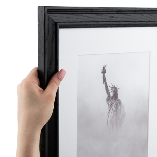 20x30 inch Black Wood Picture Frame for A 20x30 Photo by ArtToFrames - WOM-0066-78238-YBLK-20x30.