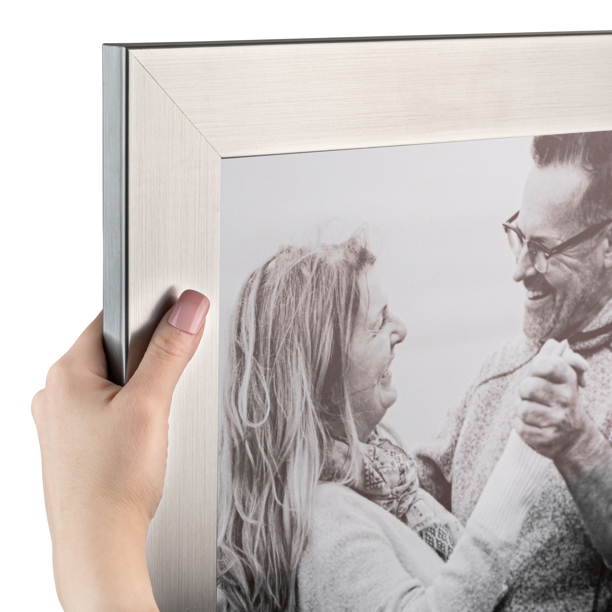 11x35 inch Stainless Steel Poster Frame for a 11x35 Photo or Poster by ArtToFrames - 3980-11x35.