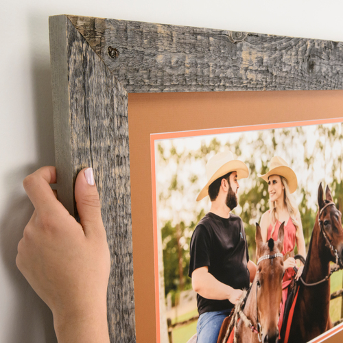 16x24 Real Reclaimed Barnwood 2.5 Inch picture frame