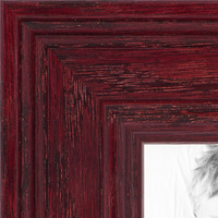  ArtToFrames 10x20 Inch Red Picture Frame, 5 - Pack, This 0.81  inch Custom Wood Poster Frame is Cherry Stain, Comes with Regular Glass  (Frame_Pack_5_0066-81784-YCHY-10x20)